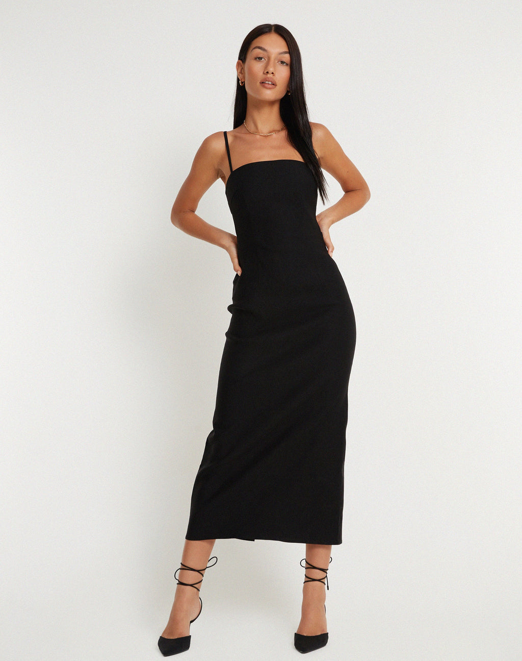 Maxi Vestido Volkava Negro
