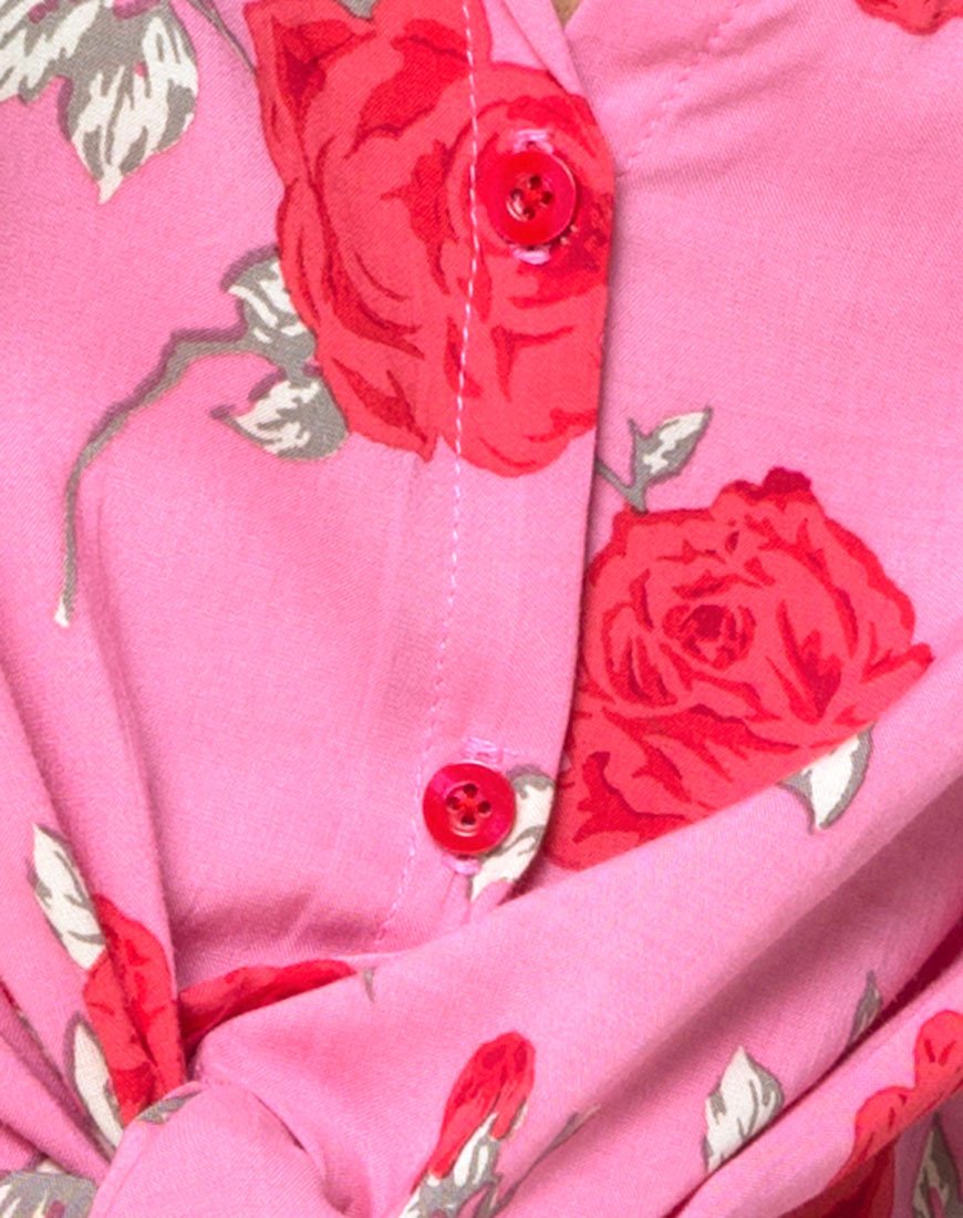Imagen de la camisa Vual en rosa caramelo