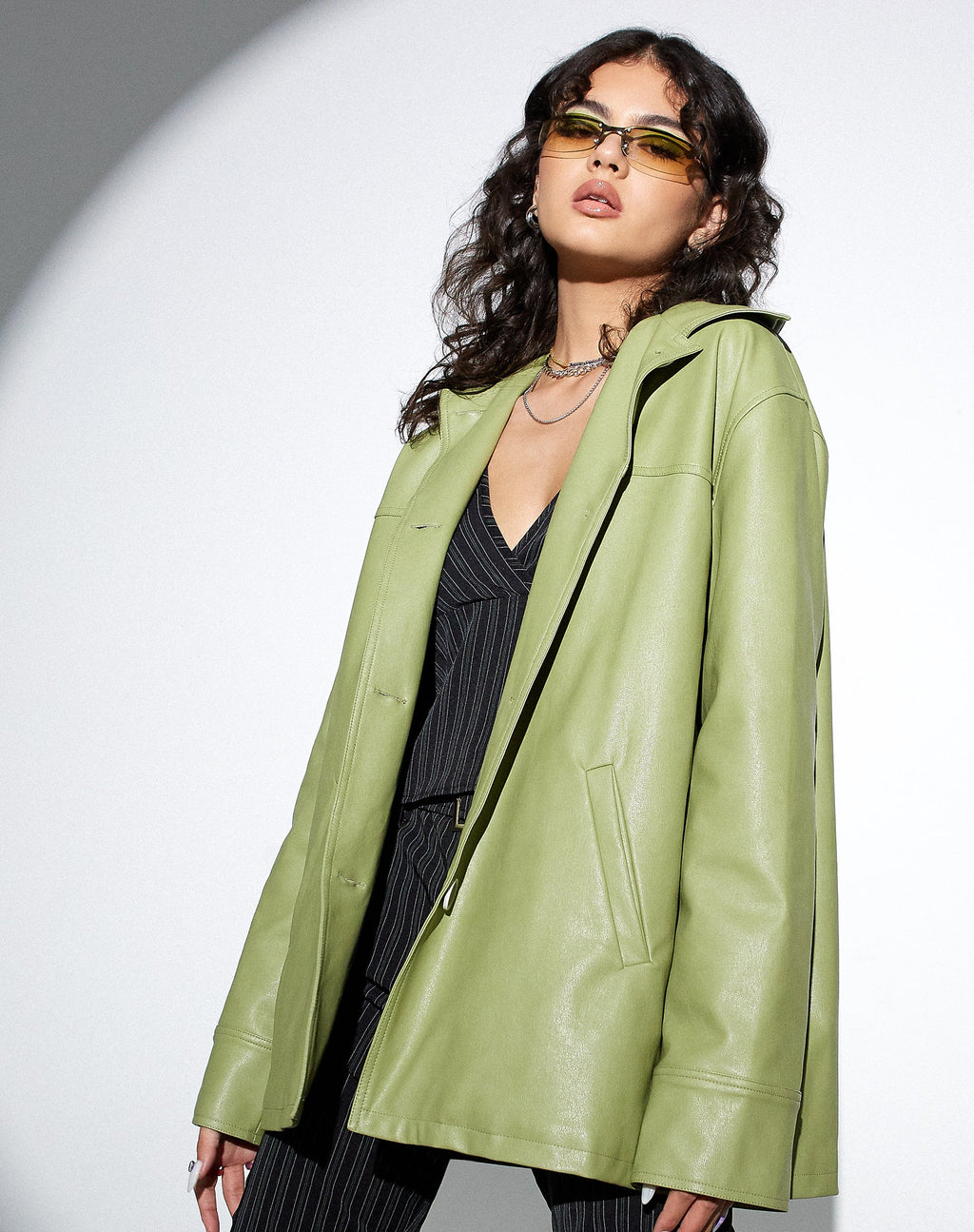 MOTEL X OLIVIA NEILL Chaqueta Walta en Pu Verde