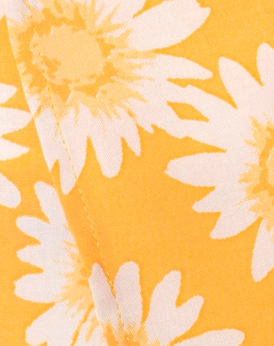Imagen de Derla Wrap Skirt in Sunkissed Floral Yellow