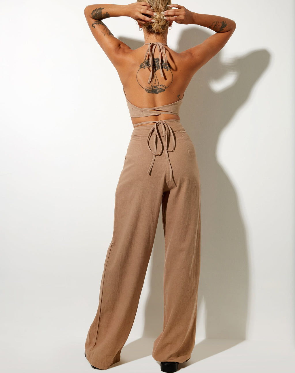 Pantalón Levo de Rami Biscuit