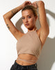 Imagen de Wu Crop Top en Rami Biscuit