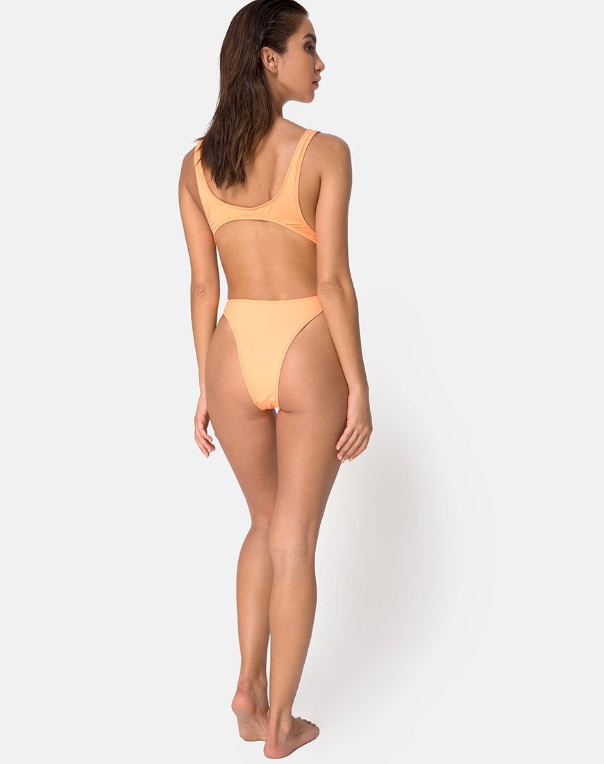 Imagen del bañador Xanthe en Highlighter Orange