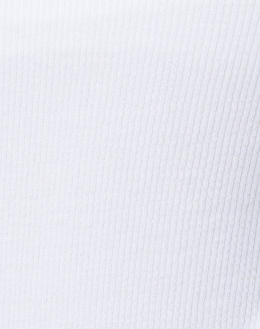 Imagen de Xhesi Corpiño Mini Rib Blanco