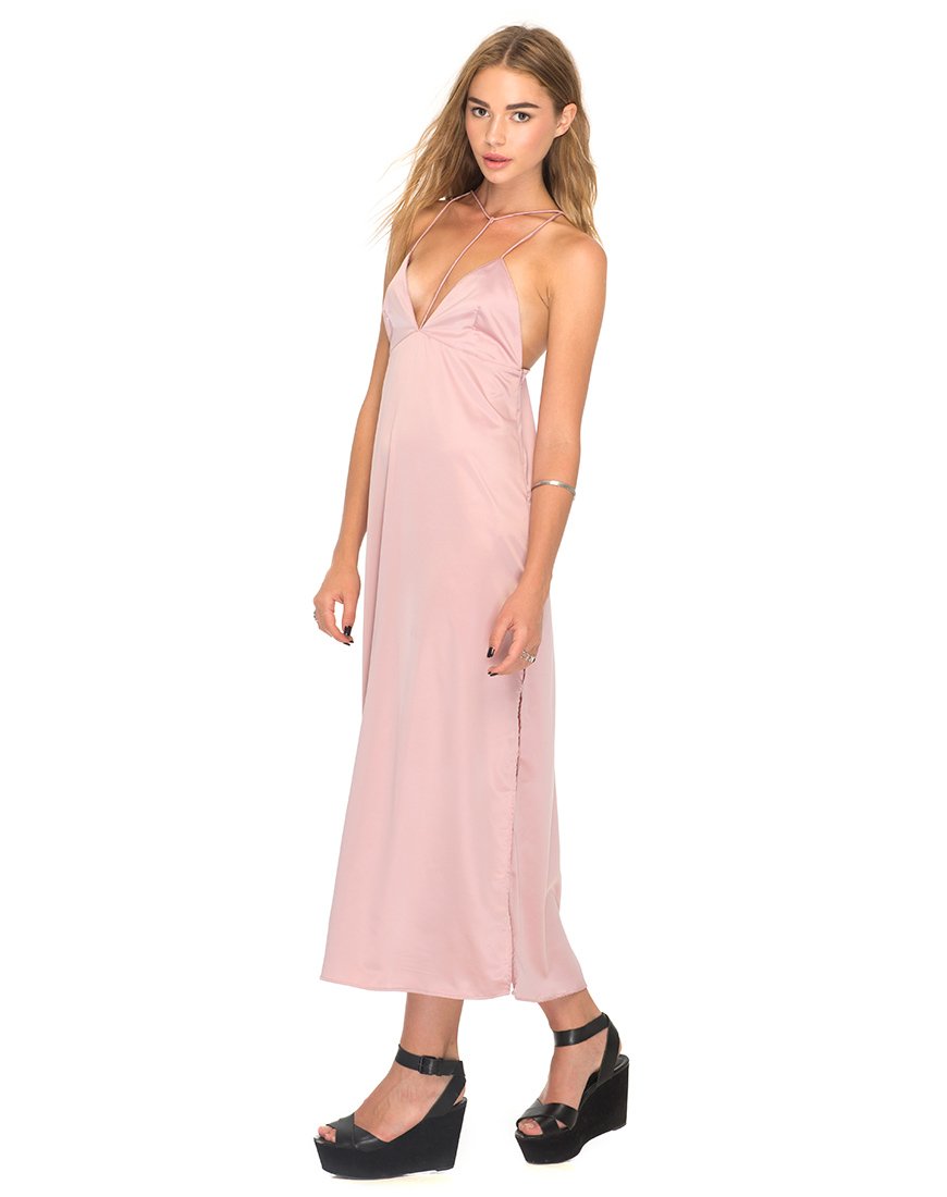 Imagen de Xochi Maxi Dress in Dusky Pink