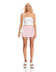 imagen de Ima Minifalda en Baby Pink Silver Stud Hotifix