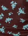 Femme Floral Azul y Marrón