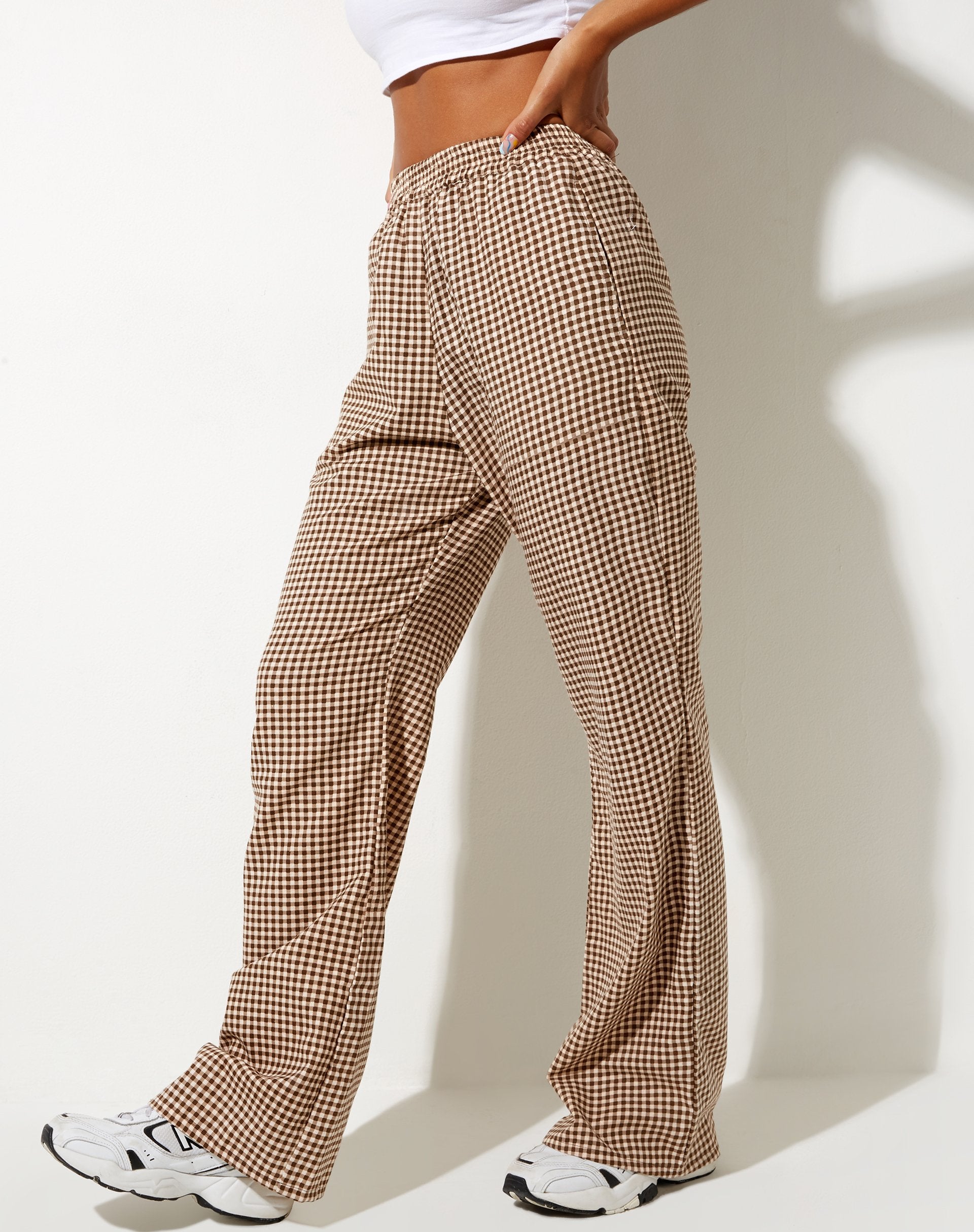 Imagen del pantalón Yara en mini guinga