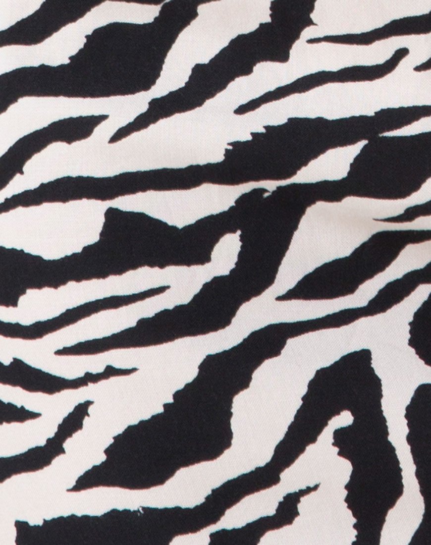 Imagen de Yashey Slip Dress in 90s Zebra