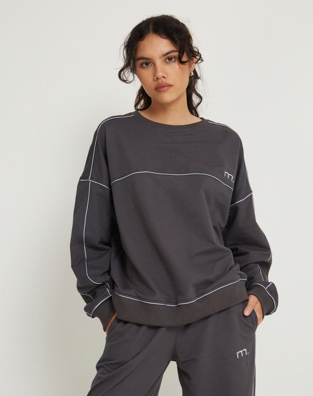 Sudadera Imogen Gris Beluga