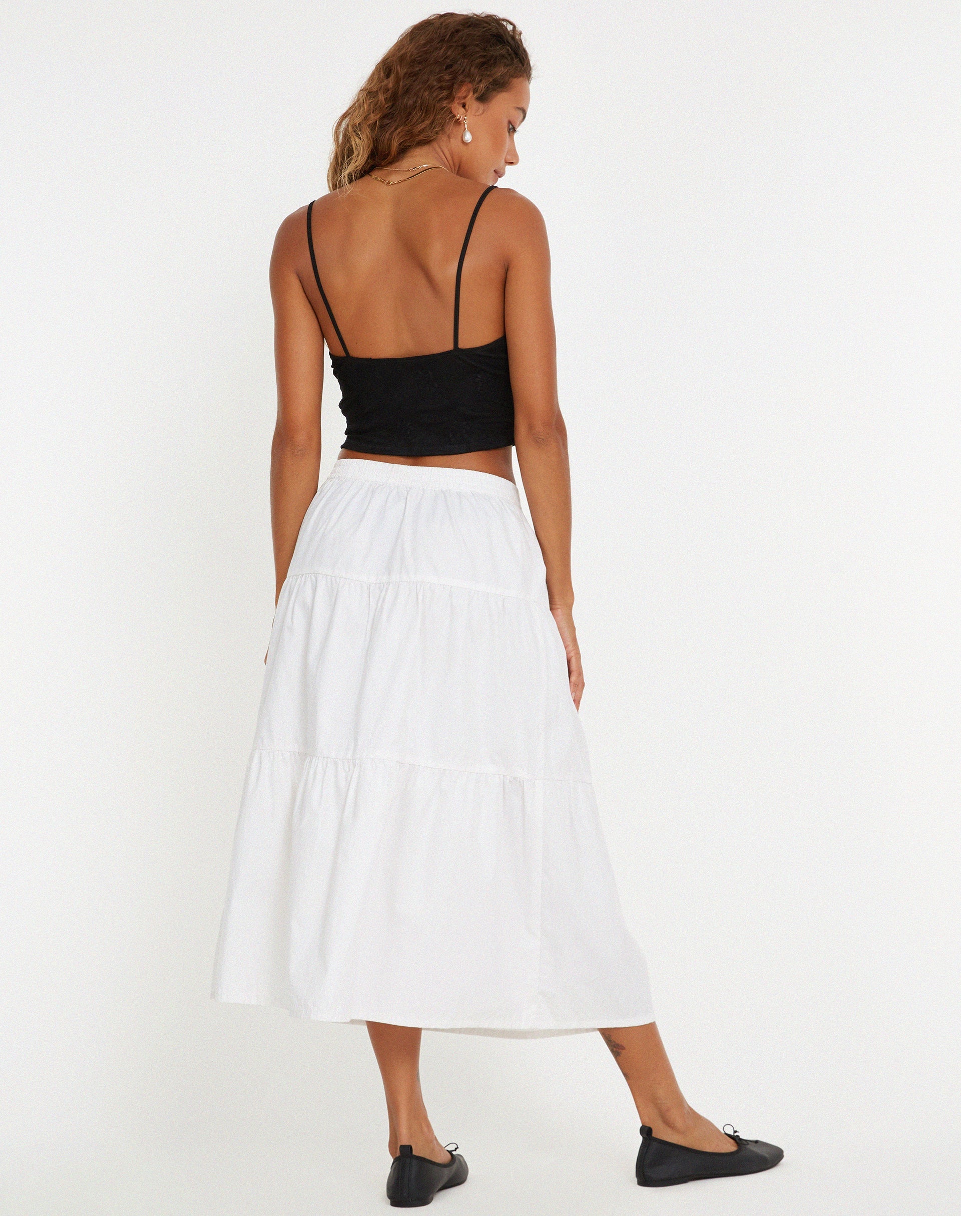 imagen de Yecaca Crop Top en Encaje Negro