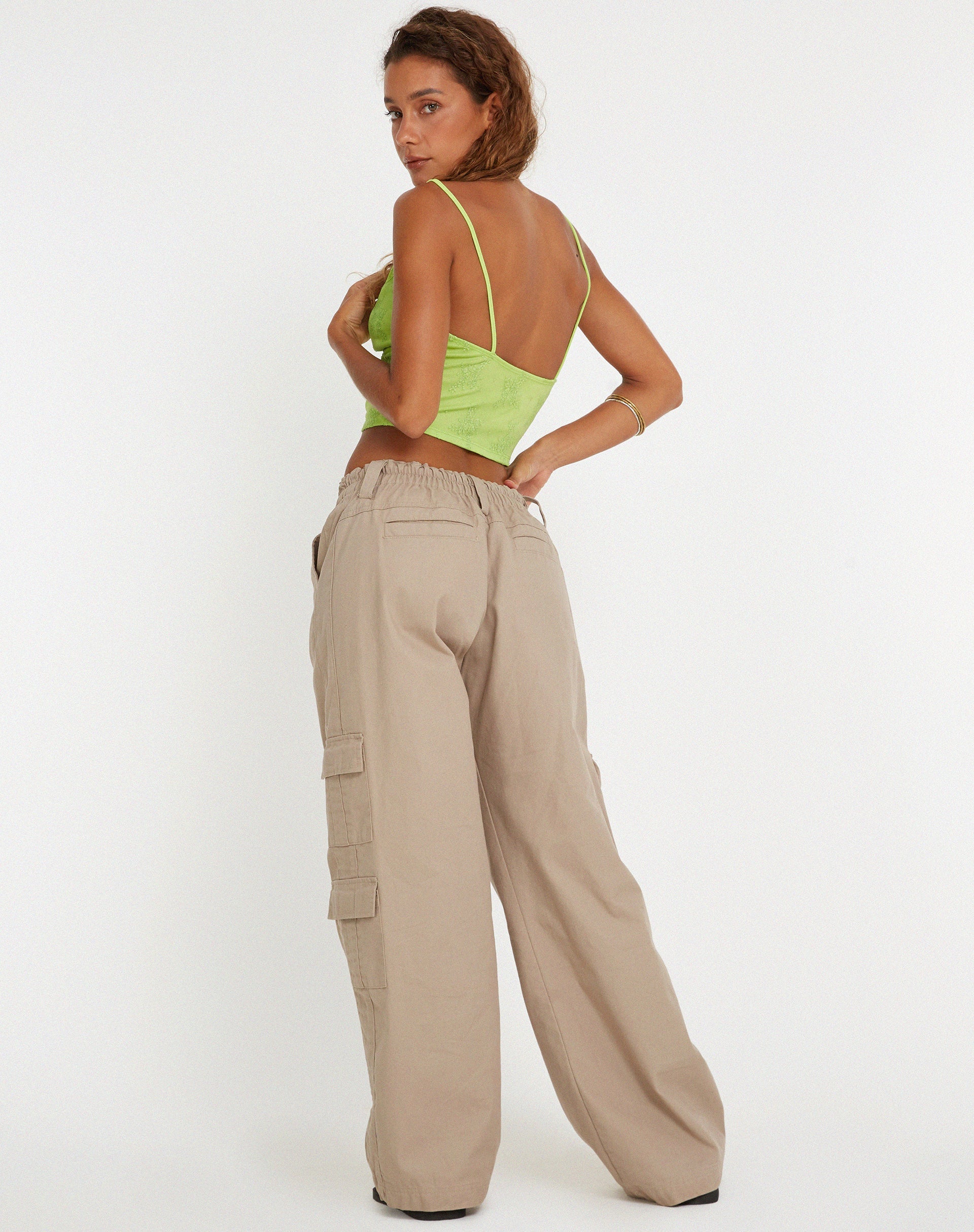 imagen de Yecaca Crop Top en Lace Lime