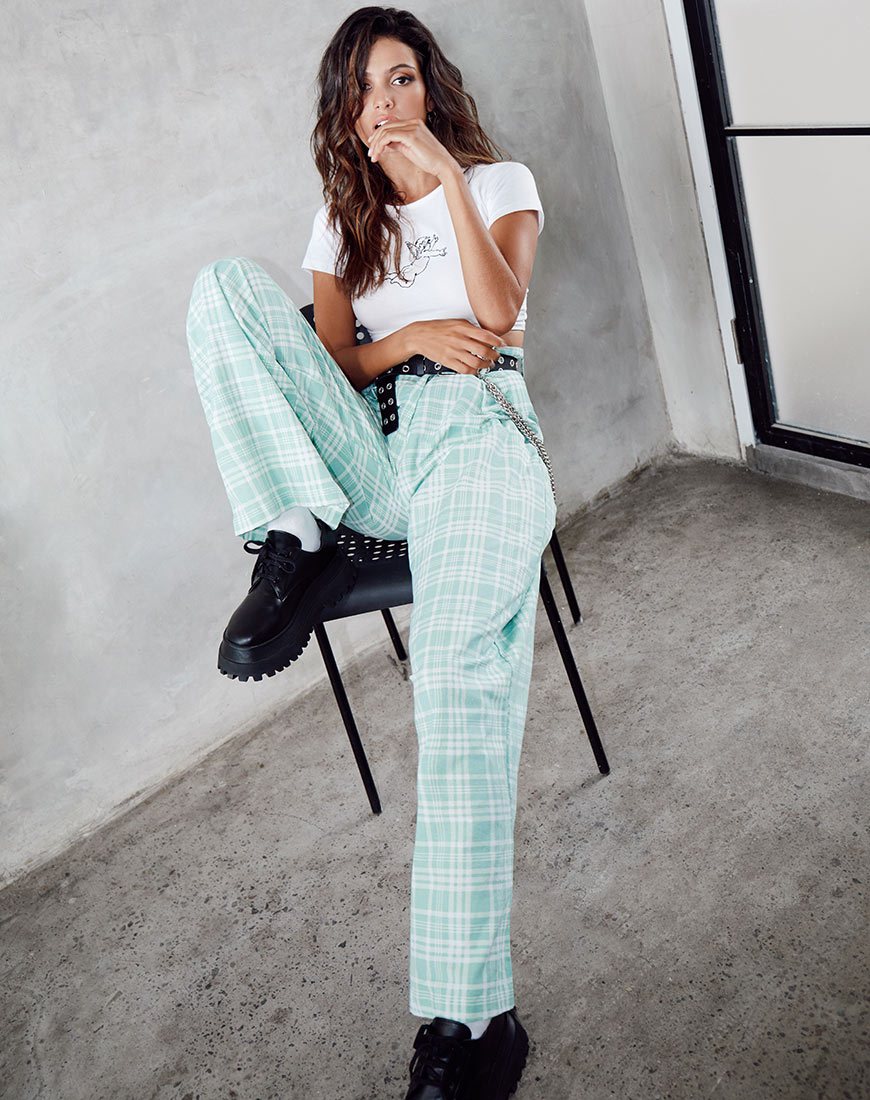 Pantalón Yeva de Table Cloth Neo Mint