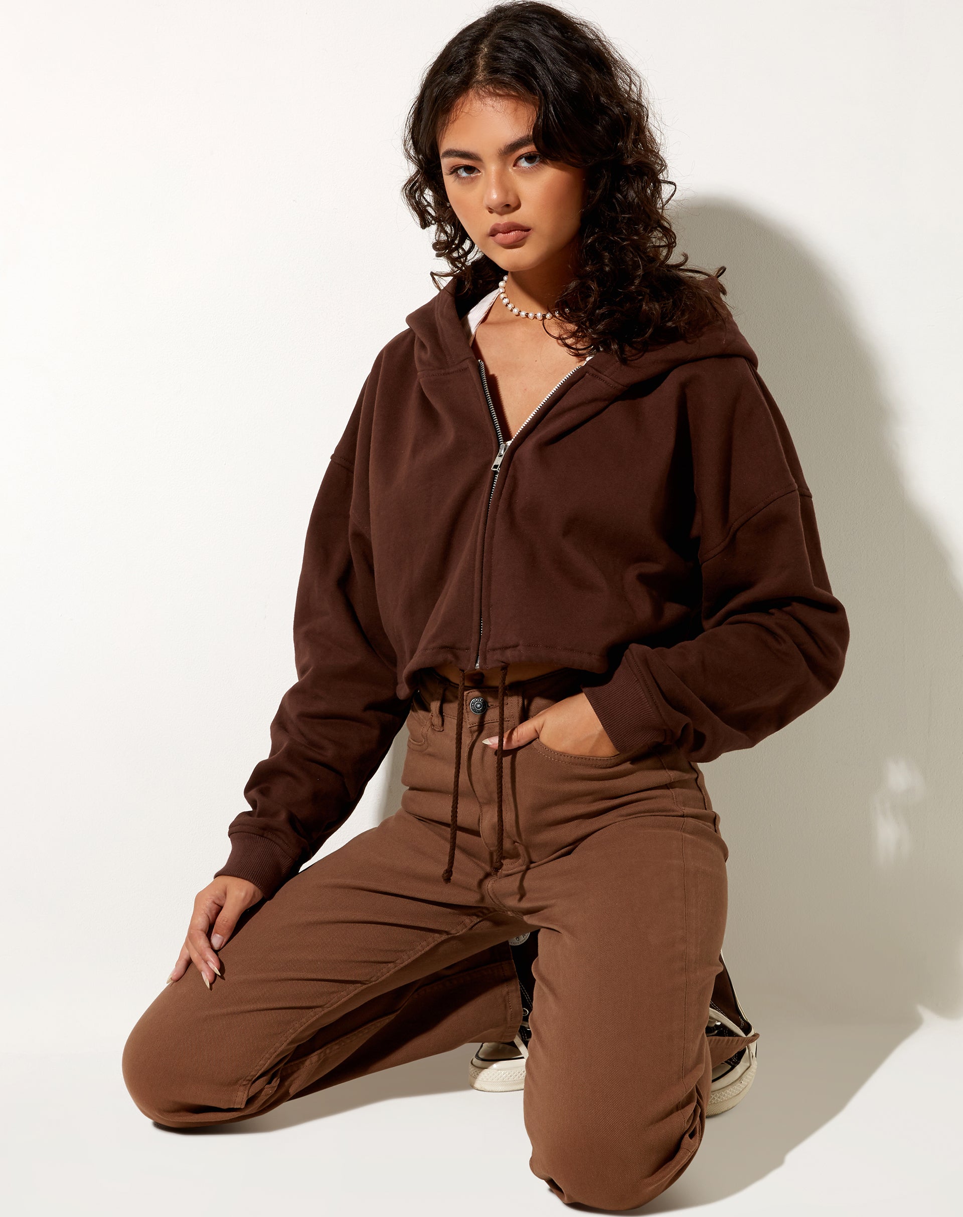 Imagen de Yukata Hoodie in Deep Mahogany