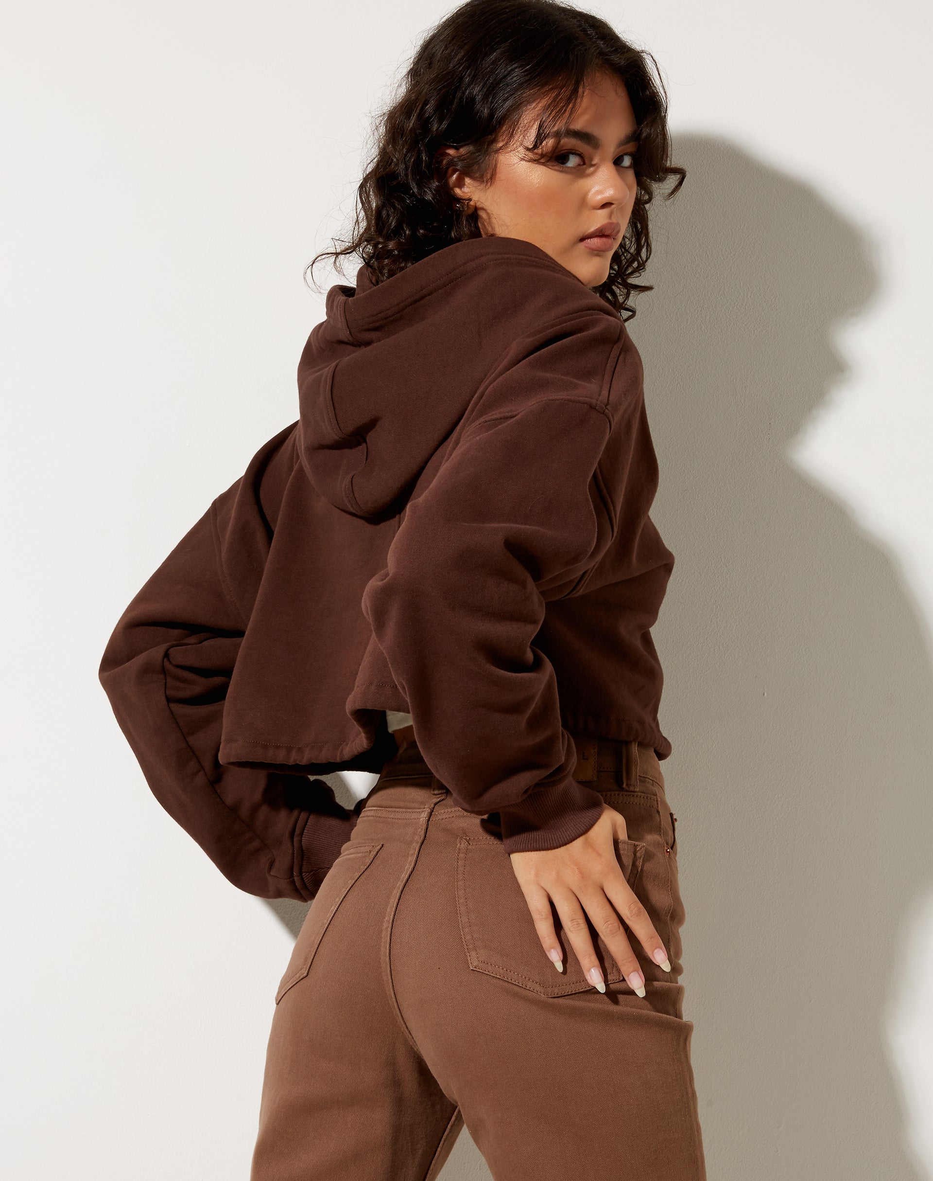 Imagen de Yukata Hoodie in Deep Mahogany