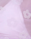 Malla lila Daisy Flock blanco