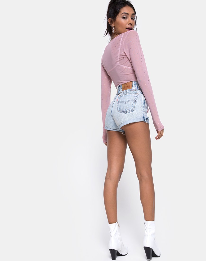 Imagen de Yun Top en Red Cristal Rosa