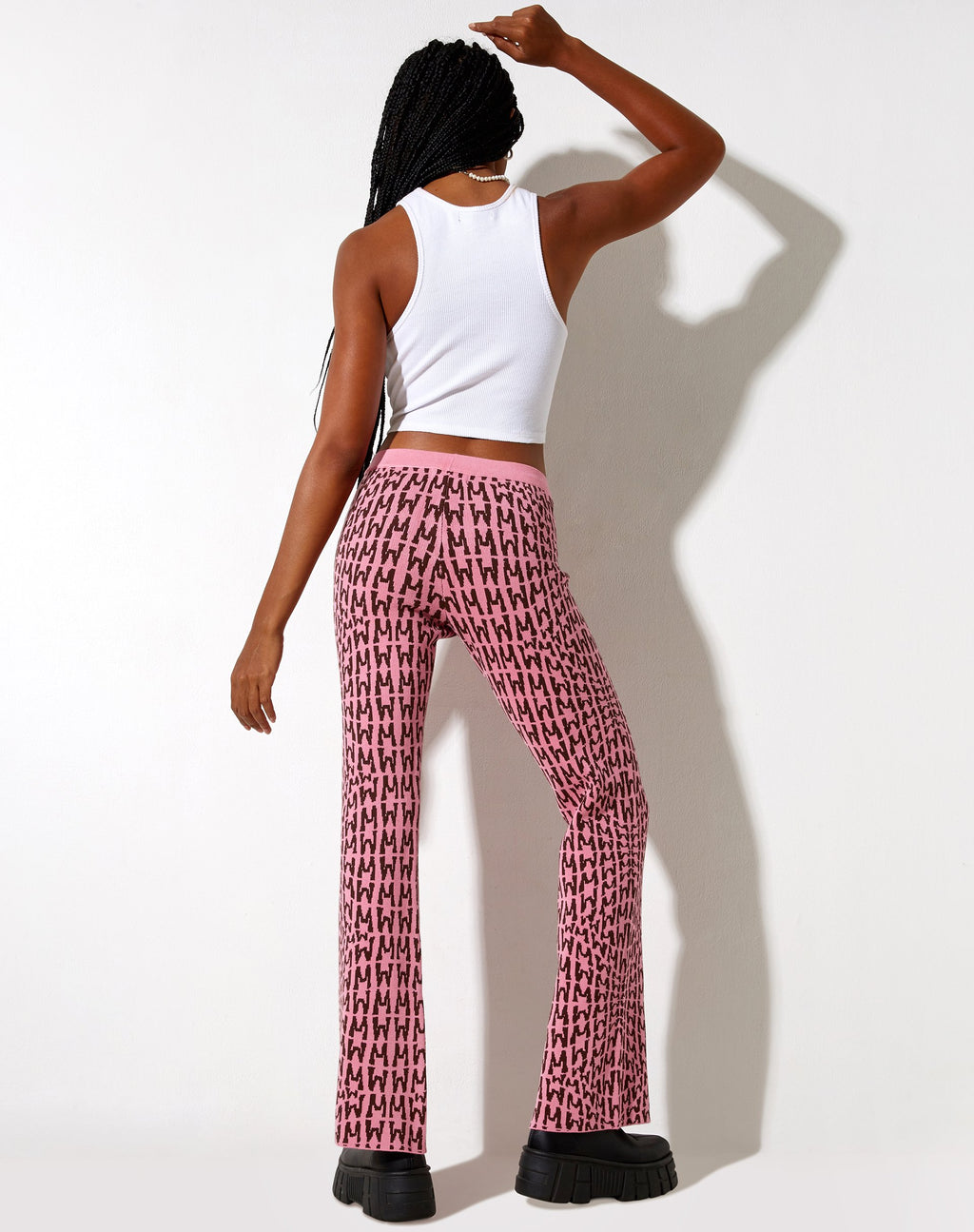 Pantalón Yunia Rosa Wavey M