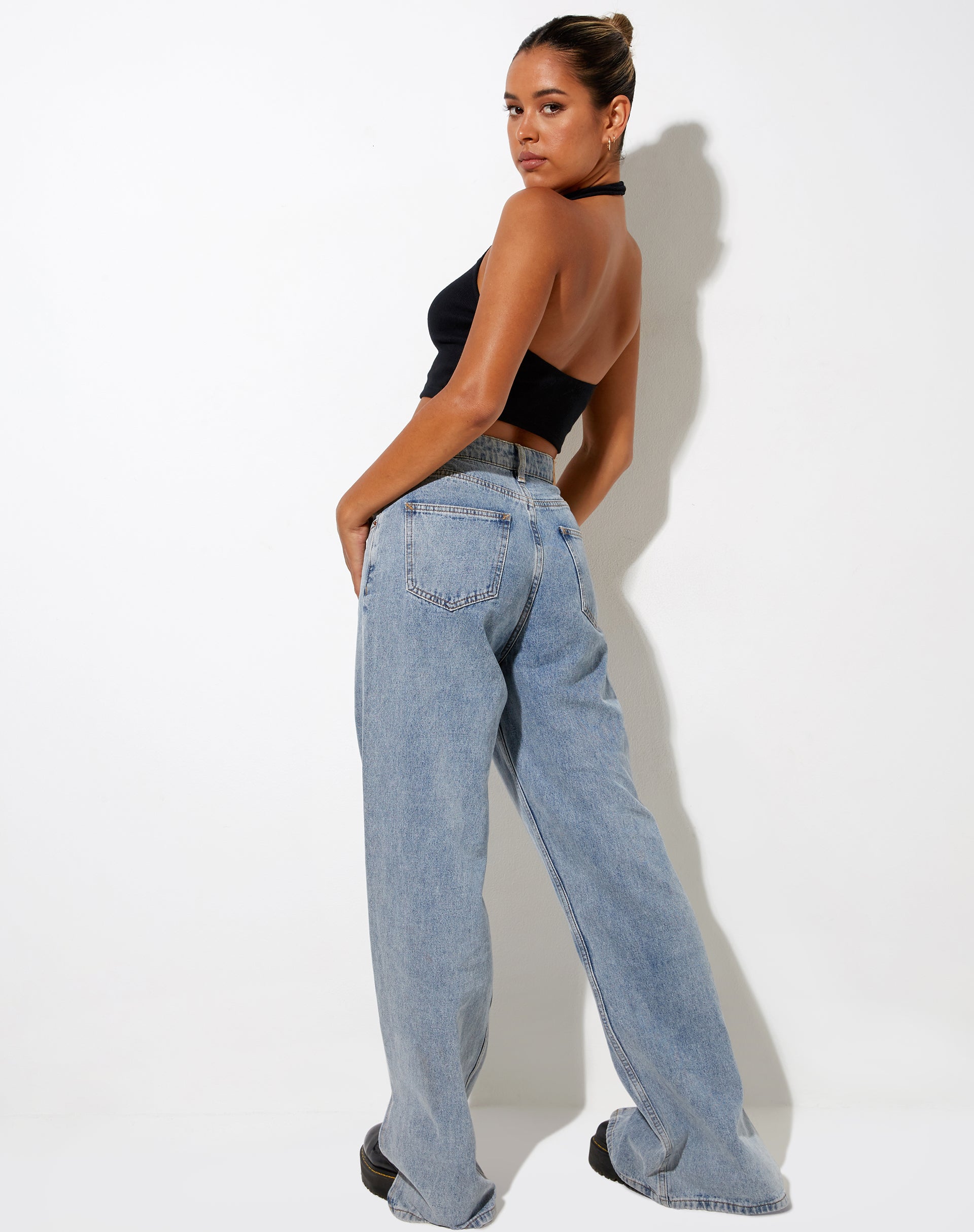 Imagen de Zagh Top en rib negro