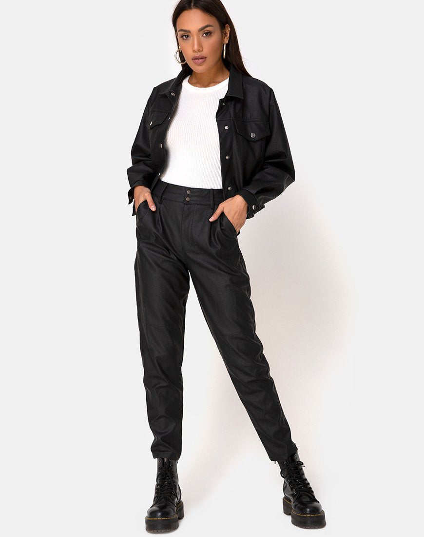 Imagen de Zastan Pantalón PU Negro