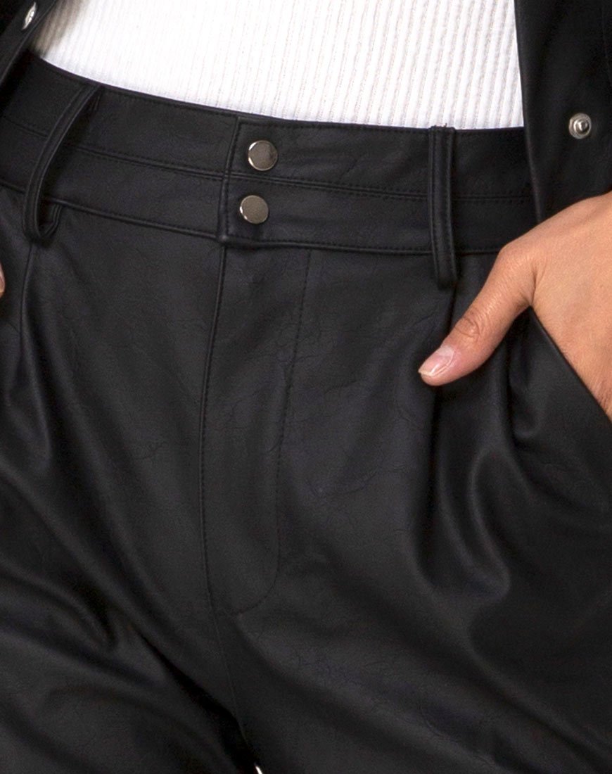 Imagen de Zastan Pantalón PU Negro