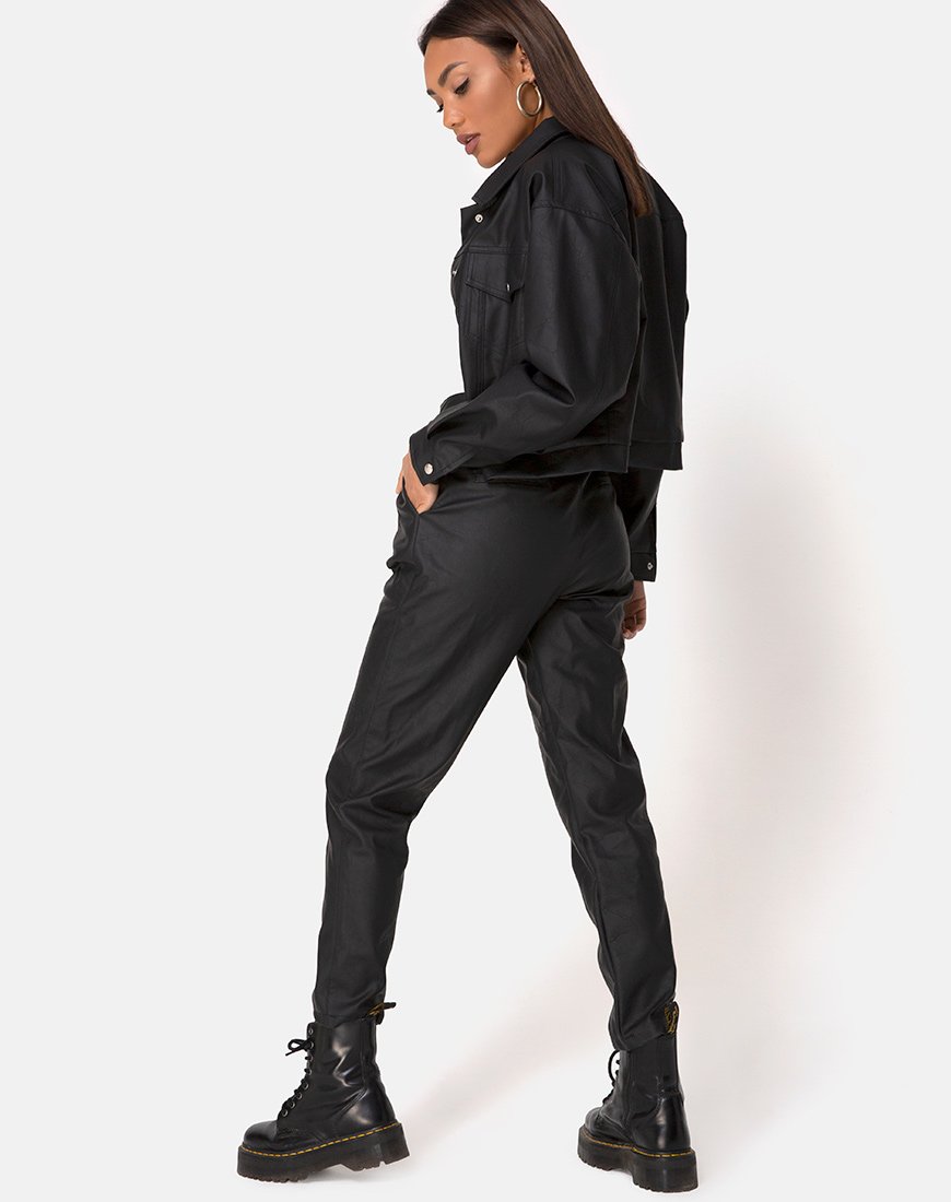 Imagen de Zastan Pantalón PU Negro