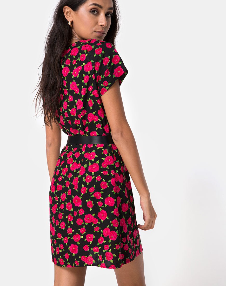 Imagen del Vestido Zavacca en Rojo Bloom