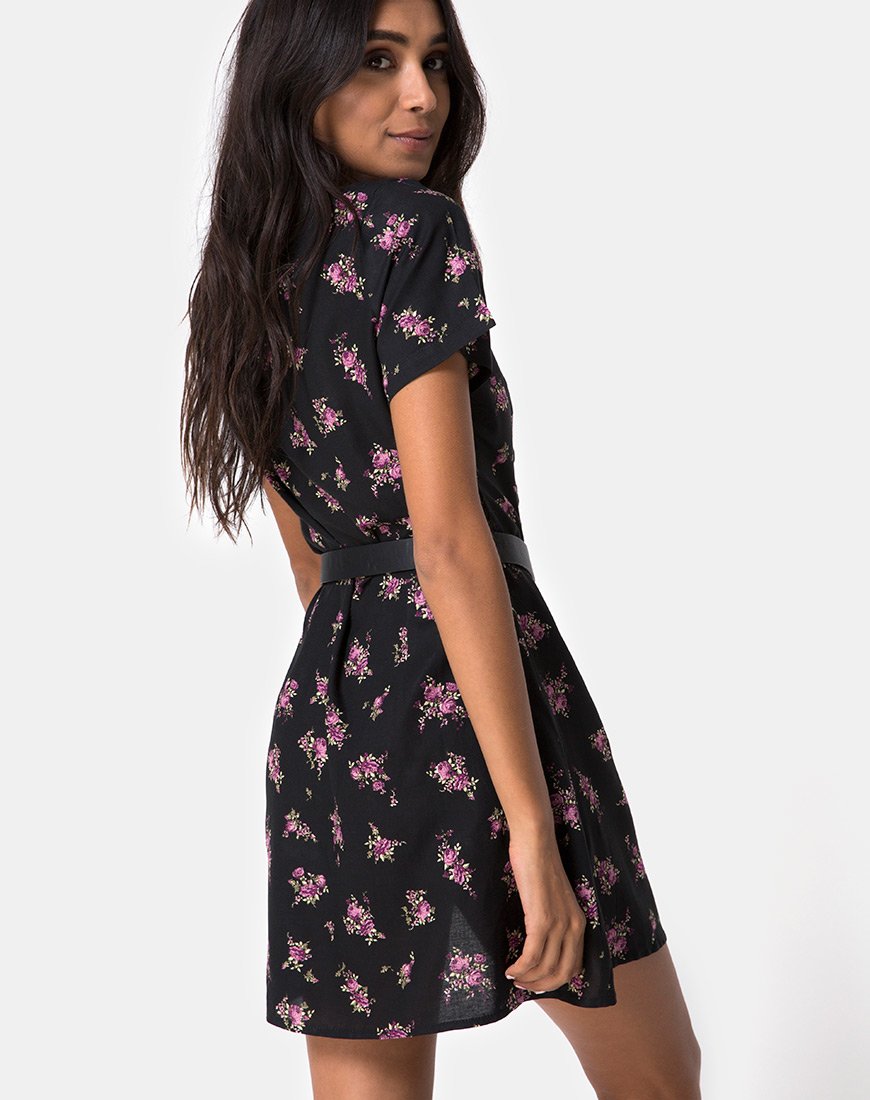 Imagen de Zavacca Mini Vestido en Sohey Rose Negro