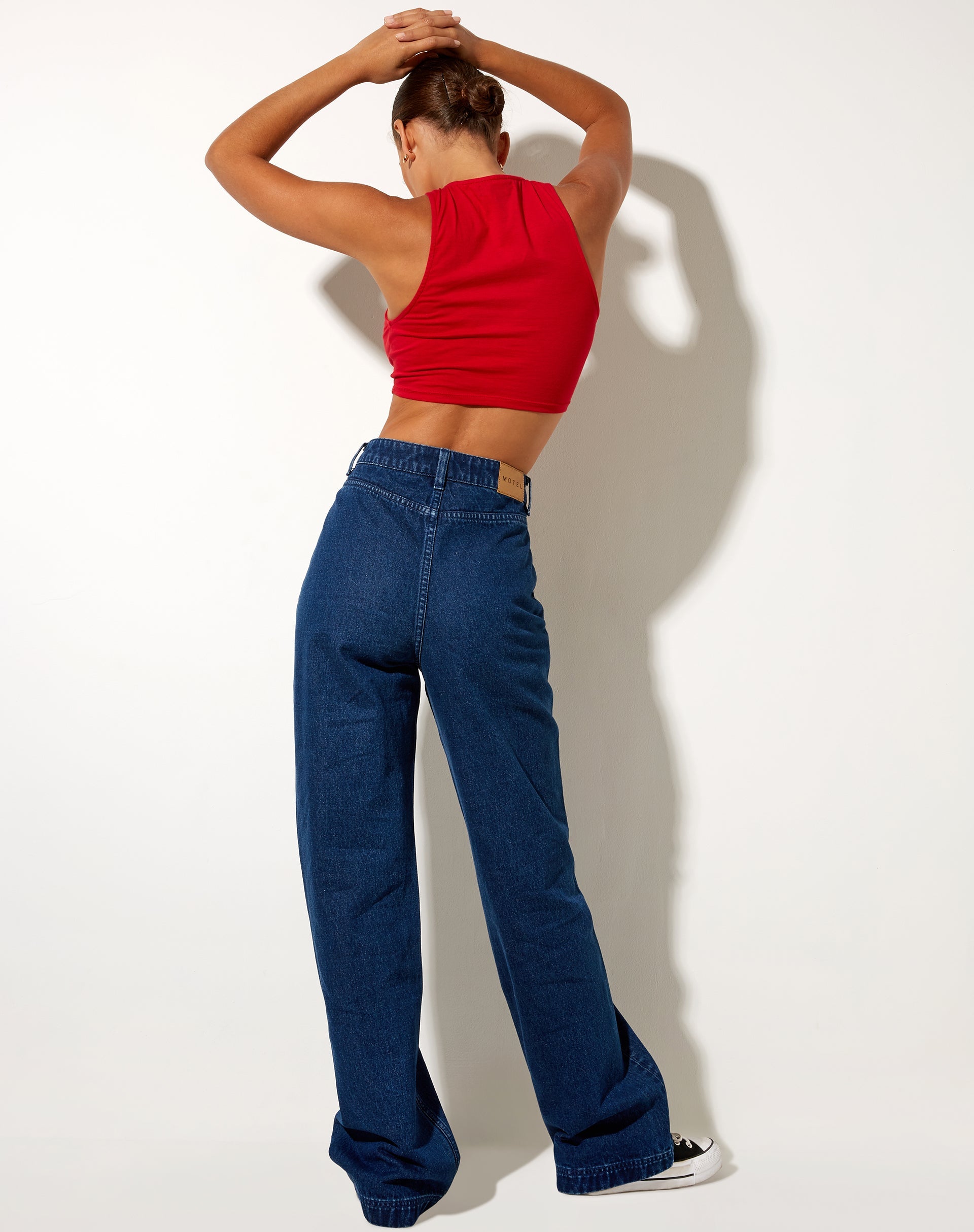 Imagen de Zeme Crop Top en Racing Red