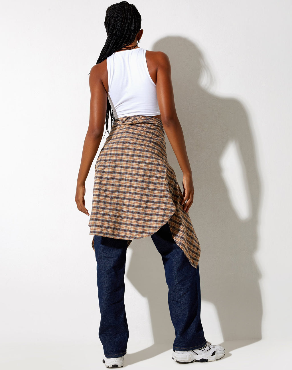Zeme Crop Top Blanco