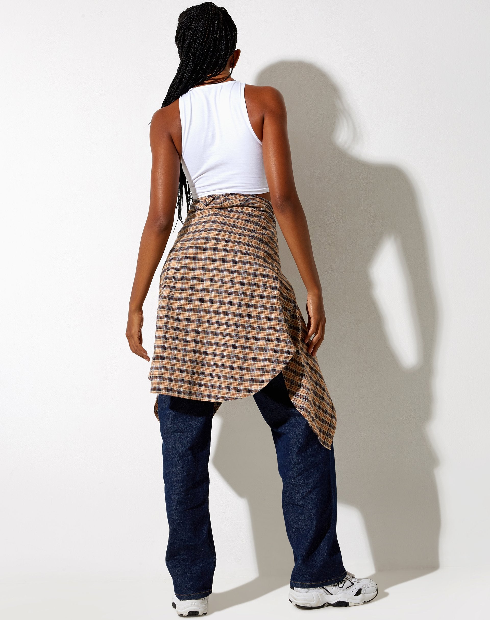 Imagen de Zeme Crop Top en blanco