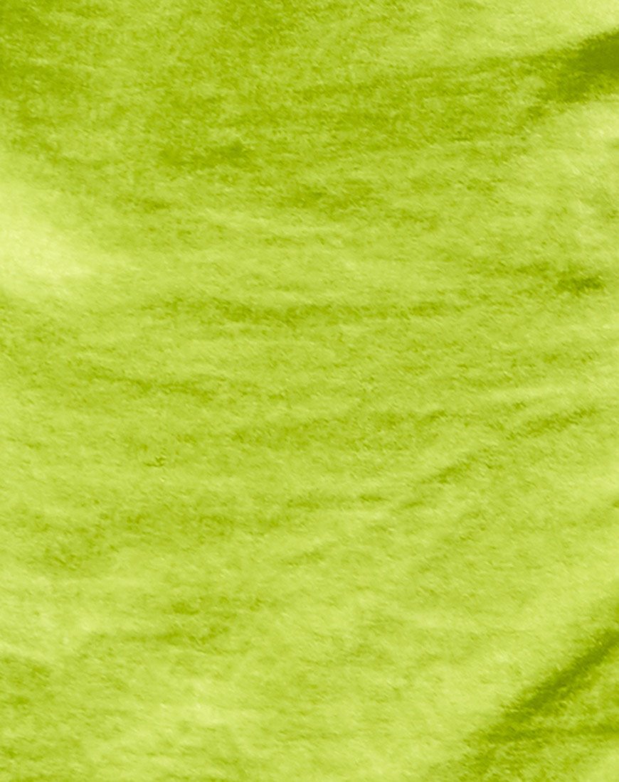 Imagen de Zenaya Slip Dress in Satin Lime Green