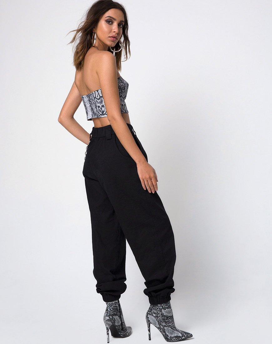 Imagen de Zipshi Crop Top en serpiente