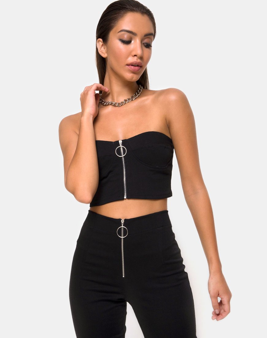 Imagen del pantalón Zolia negro