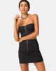 Imagen de Zipshi Top a rayas negro