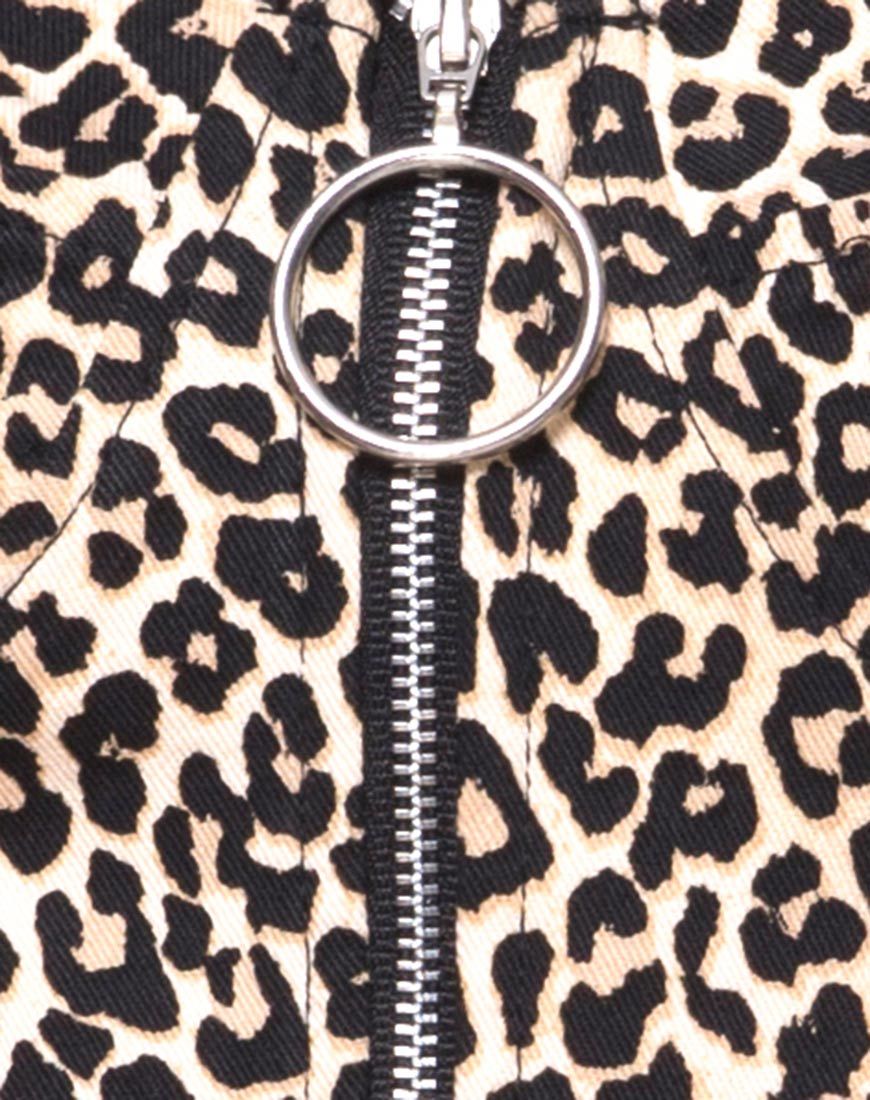 Imagen del pantalón Zolia Marrón Leopardo Rar