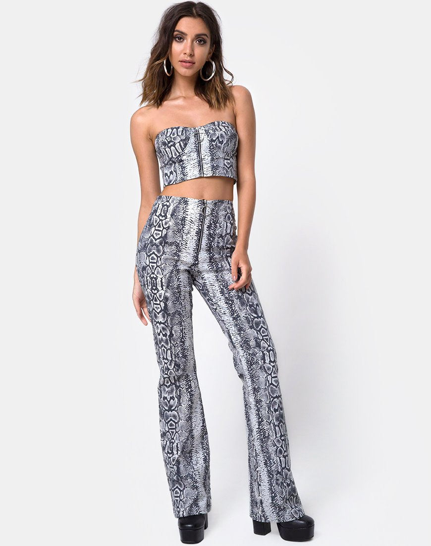 Pantalón Zolia de serpiente