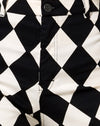 Harlequin Blanco y Negro