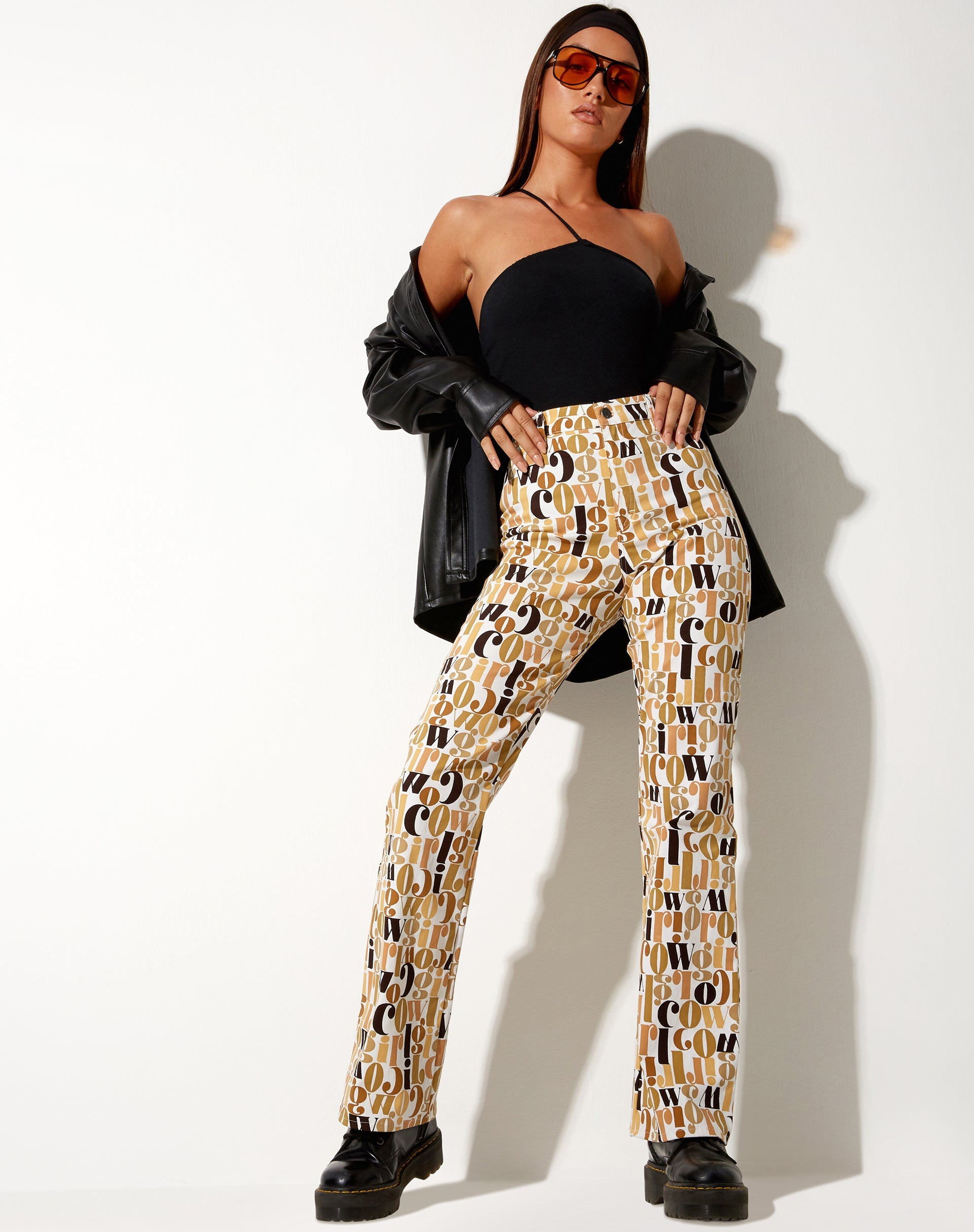 Imagen de Zoven Flare Trouser en Cowgirl