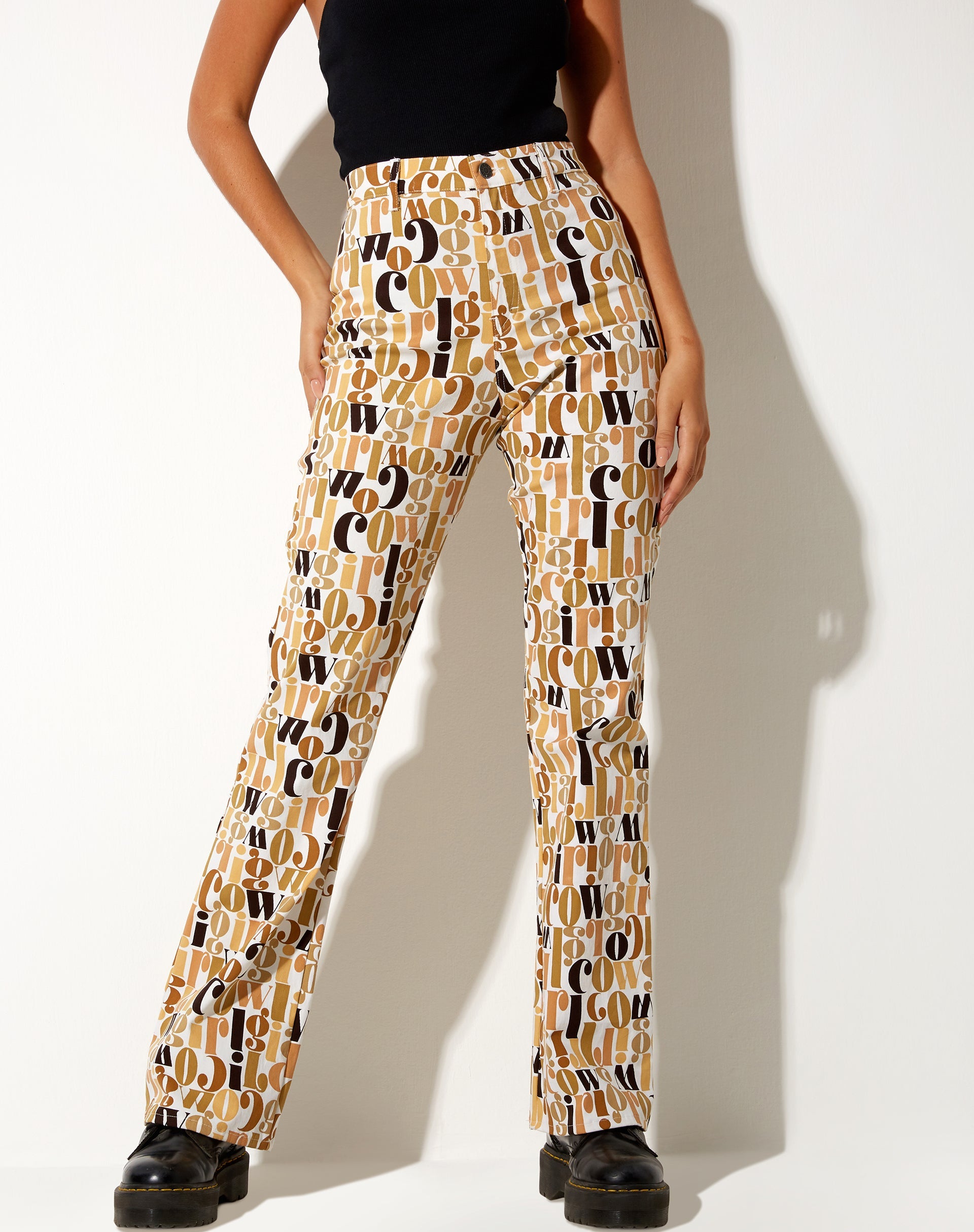 Imagen de Zoven Flare Trouser en Cowgirl
