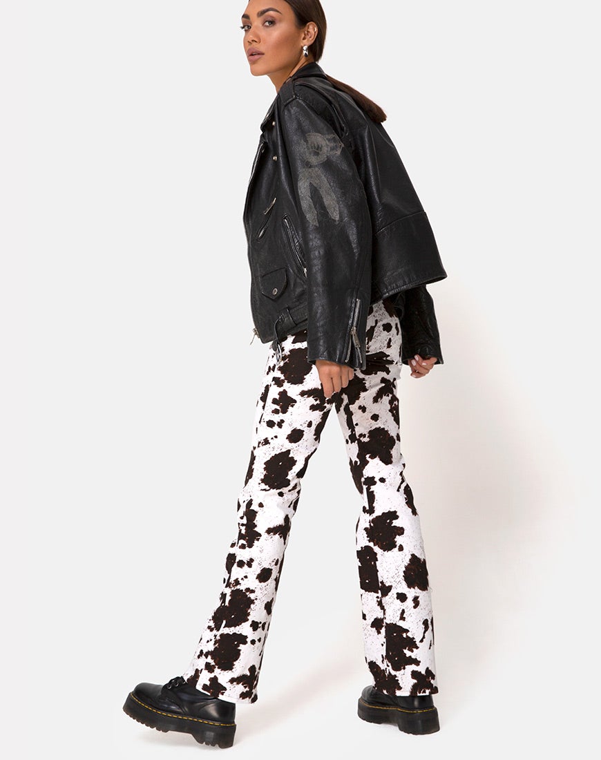 Imagen de Zoven Pantalones de piel de vaca
