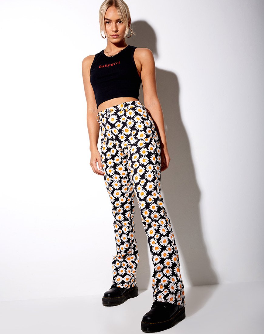 Imagen de Zoven Pantalones en Daisy Love Negro