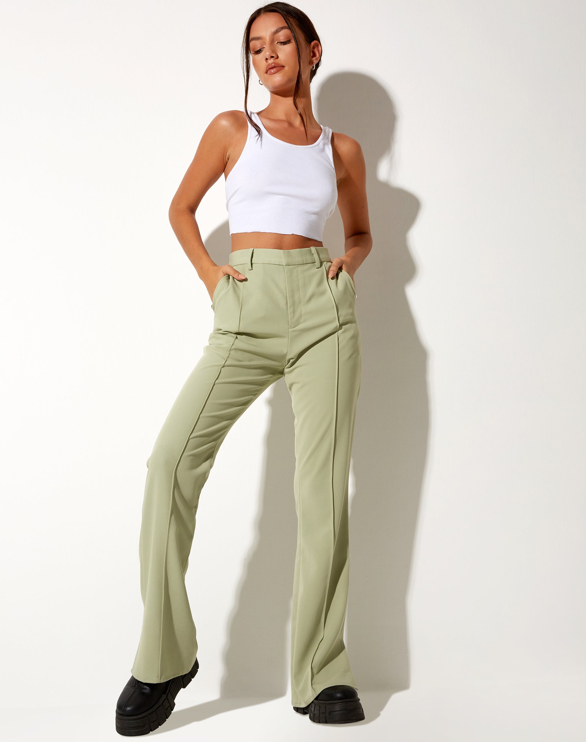 Imagen del pantalón Zovey en Sage
