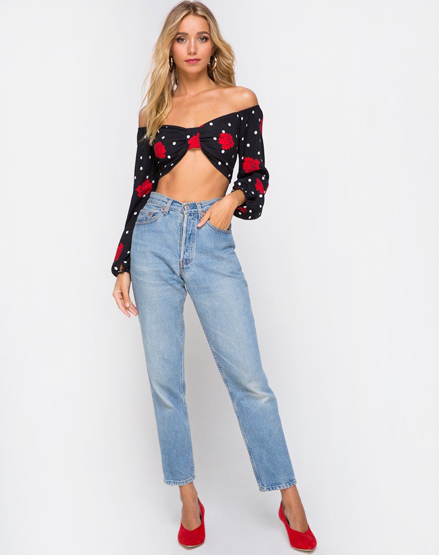 Imagen de Zuma Crop Top en rosa cubano