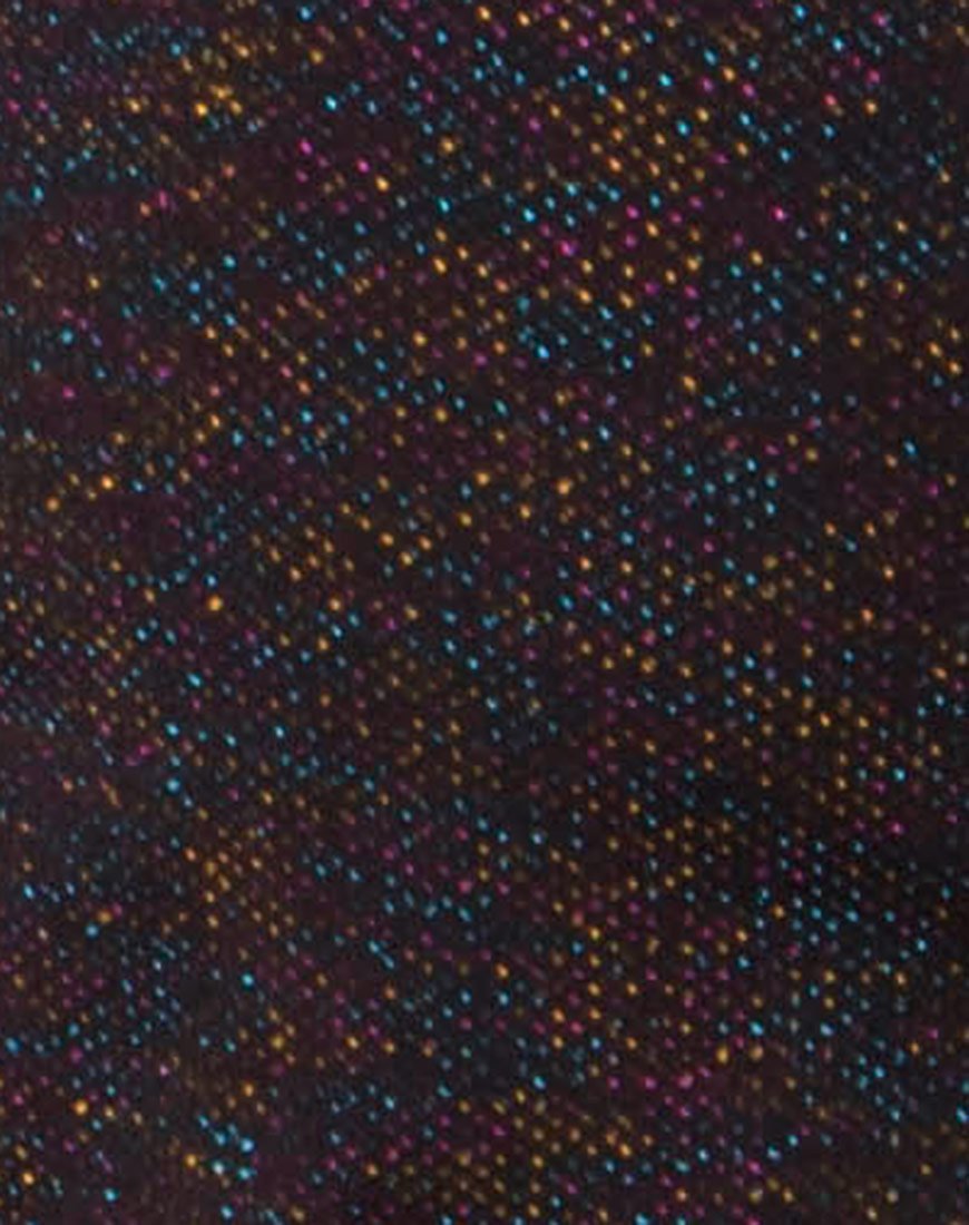 Imagen del bañador Elle en glitter negro