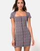 Imagen de Zileah Shift Dress in Charles Check Blush