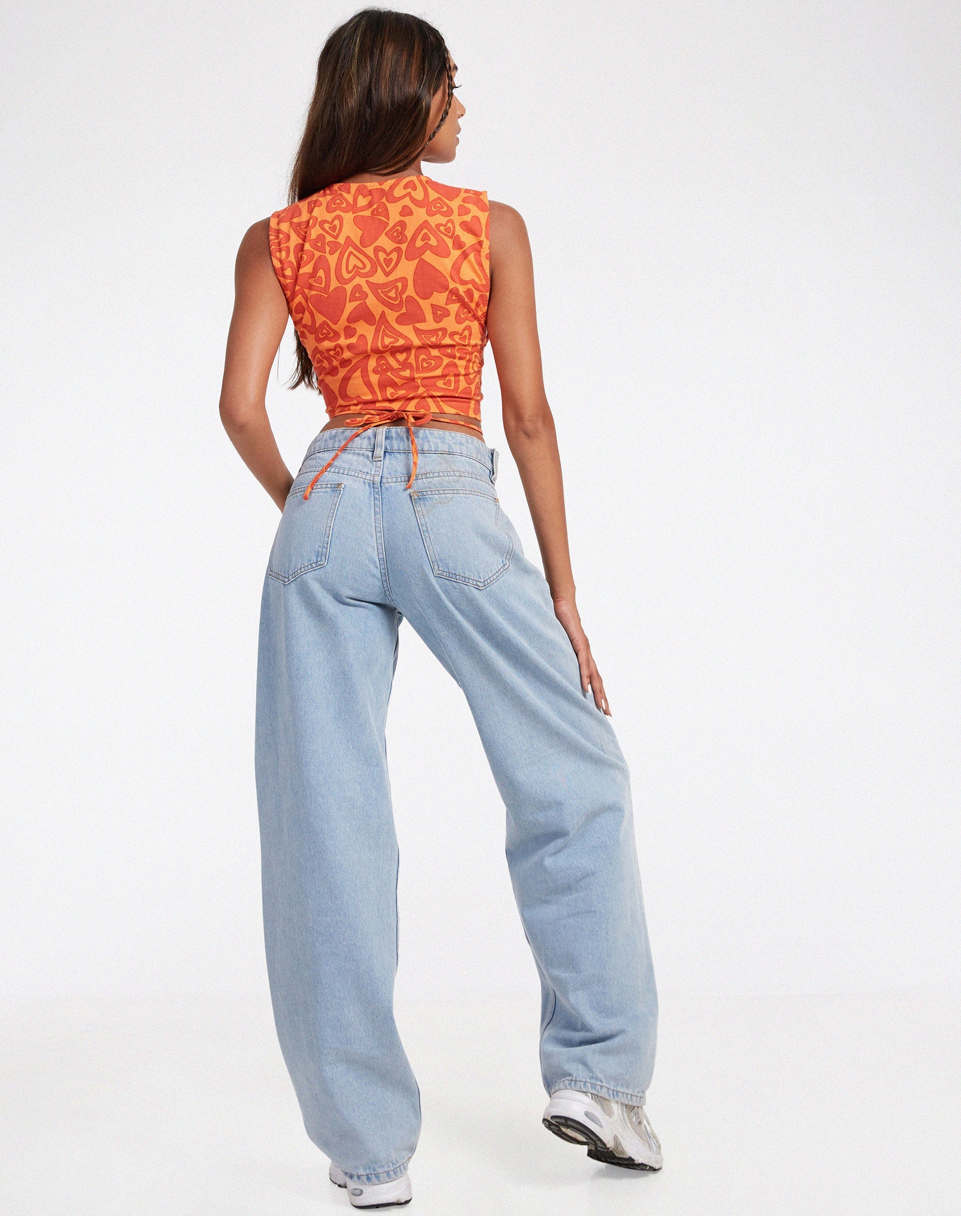 imagen de Baruna Top en Retro Heart Naranja