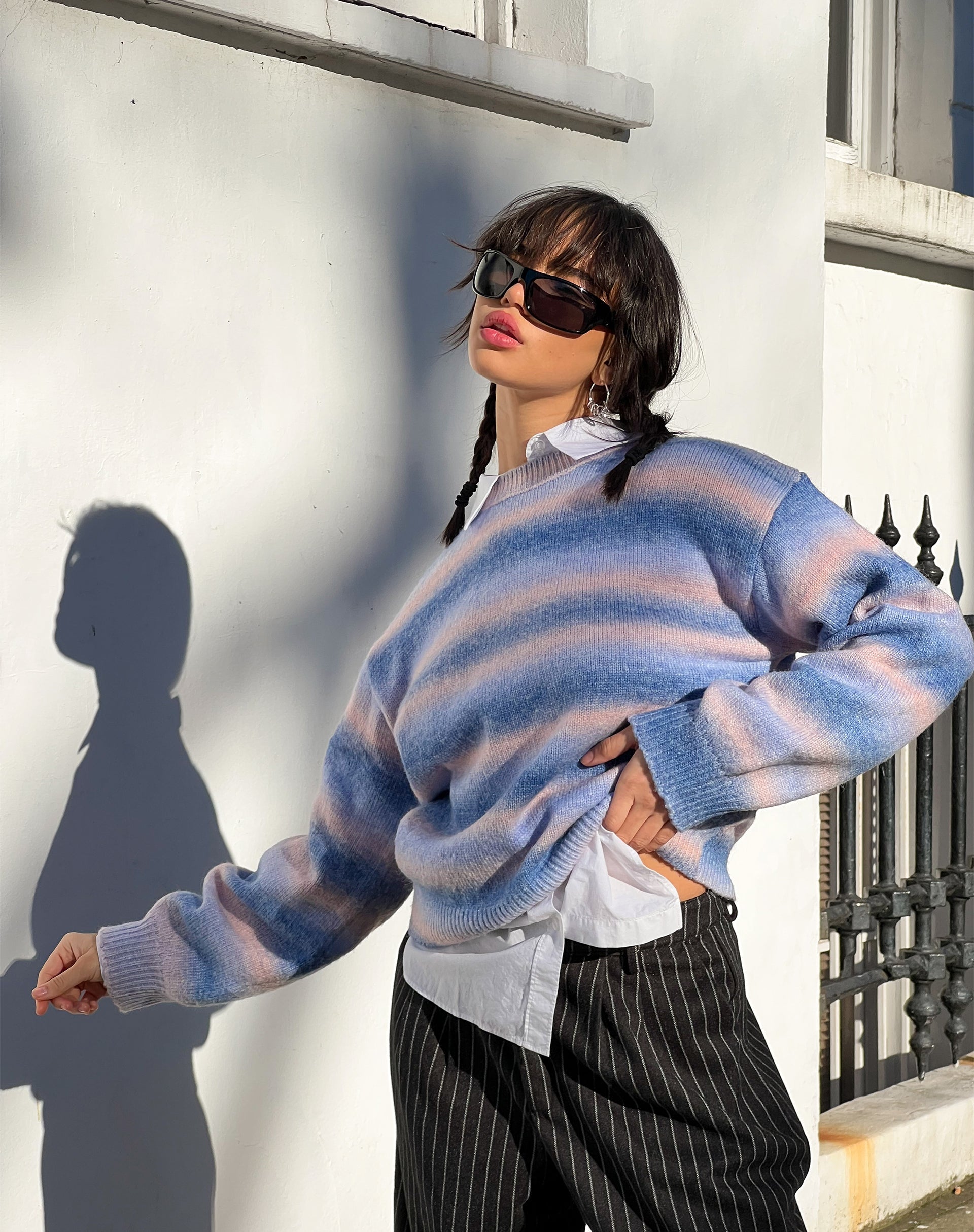 imagen de Ammaria Jumper en rosa y azul