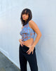 imagen de Rinja Top en Photographic Blue