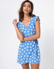 Imagen del vestido Karill en Daisy Stamp Sky Blue